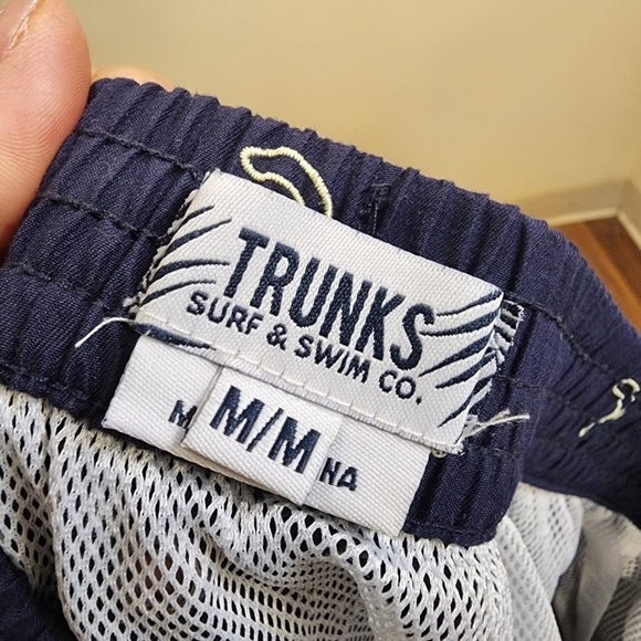 Trunks Surf and Swim Co. Nave Blur banana pinapple print swimmer short M - Picture 7 of 11